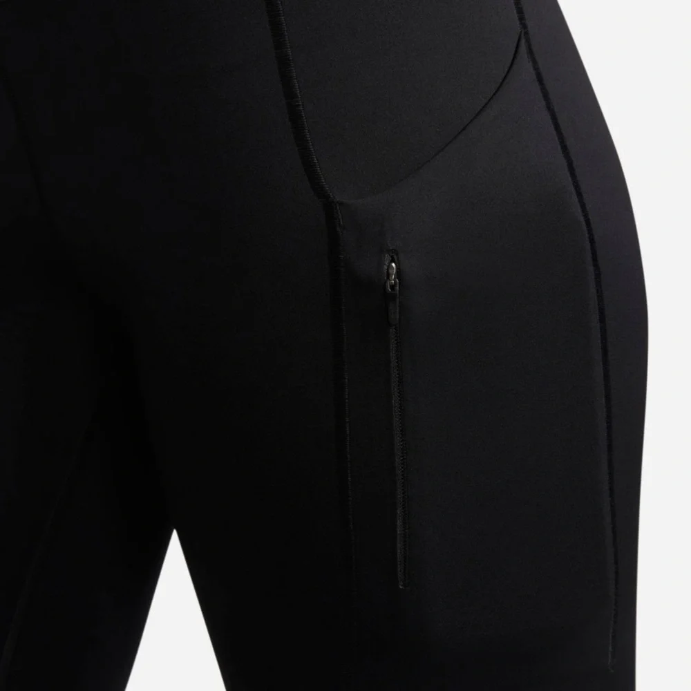 Nike Women’s Go Firm Support High Waisted Cropped Leggings Black XL